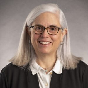 Headshot of Cindy Stowe, Pharm.D., Dean of the UAMS College of Pharmacy