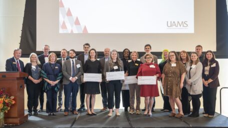 Chancellor's Circle Grants Recipients at the awards ceremony, 2025